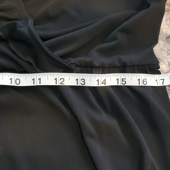 NY Collection ruffled black maxi dress - Picture 9 of 11